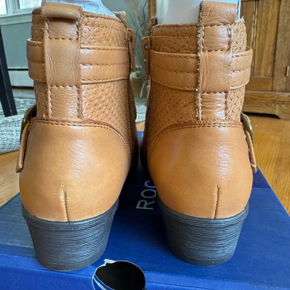 Rockport Carly strap booties NEW